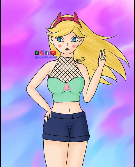 Star from Star Vs The Forces of Evil (2019)