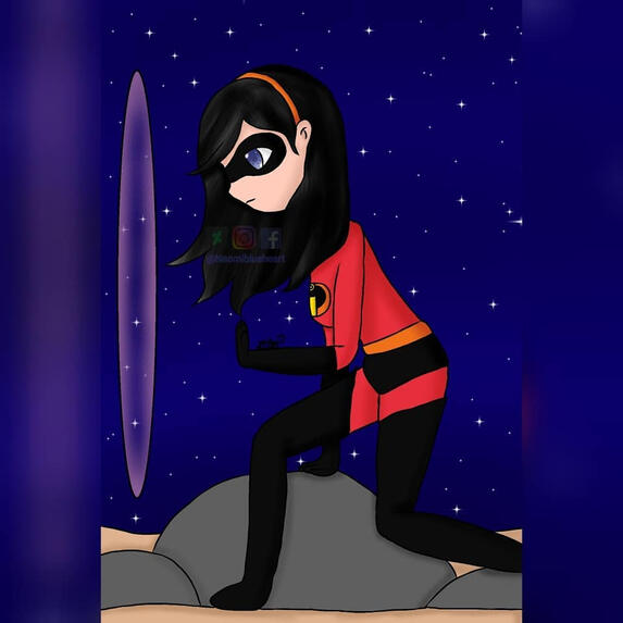 Violet from The Incredibles (2018)