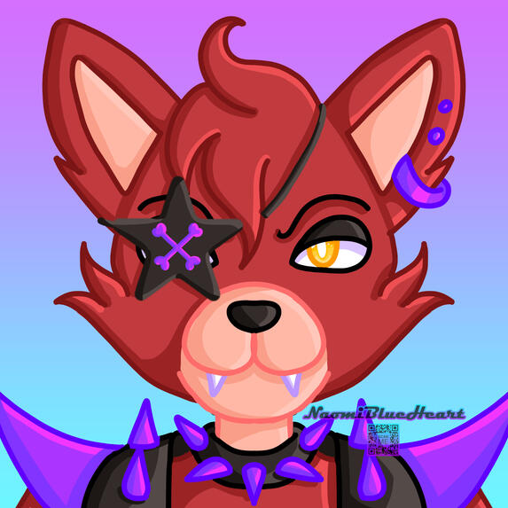 Glamrock Foxy From Five Nights at Freddys (2022)